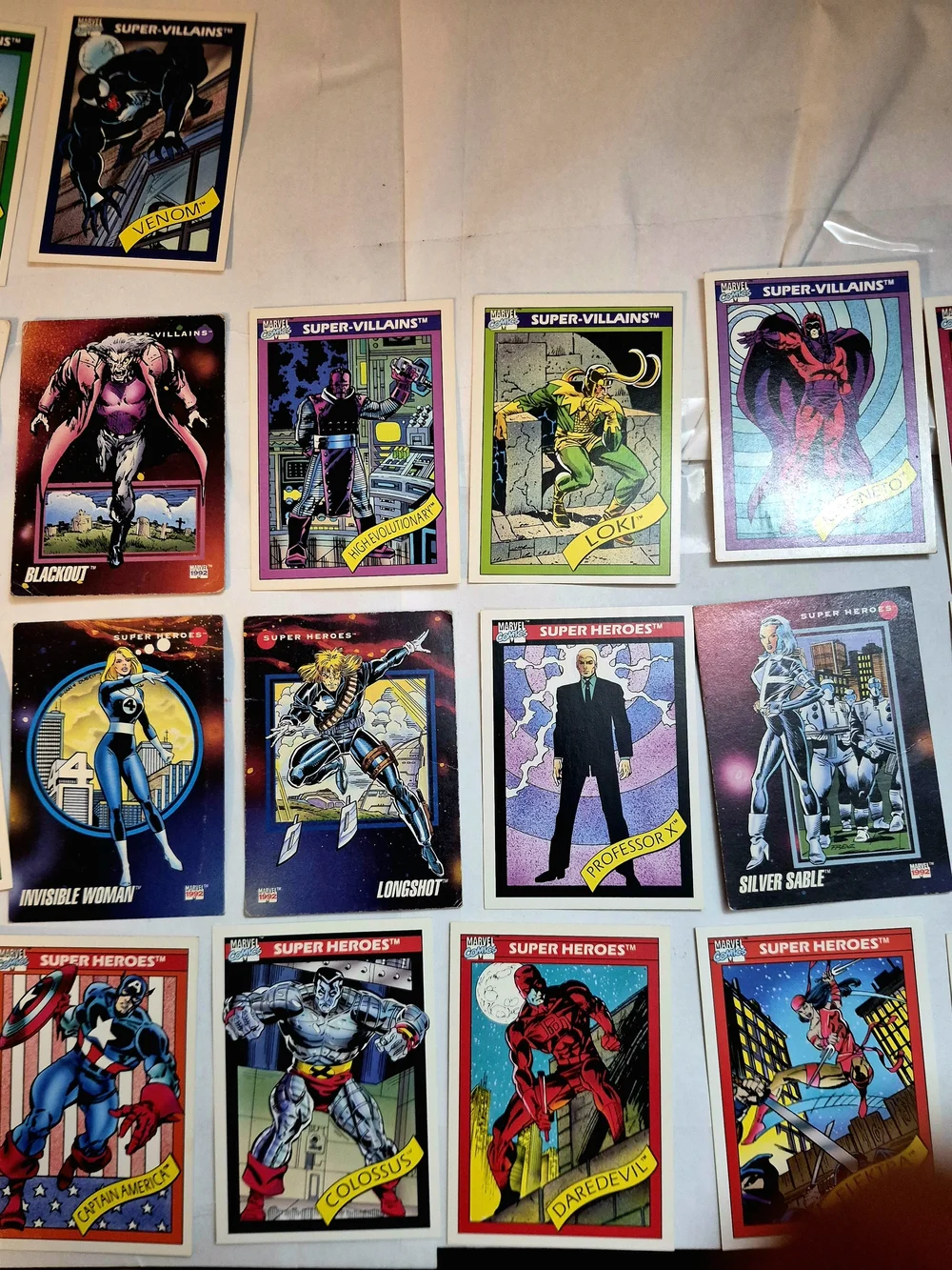 Marvel Marvel Comics Super Heroes Trading Card Collection